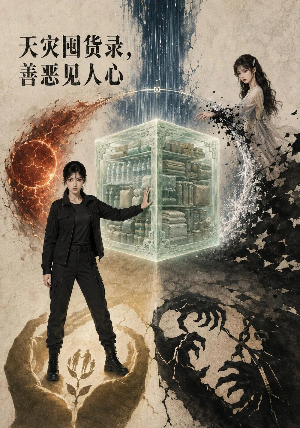《天灾囤货录,善恶见人心》剧集封面